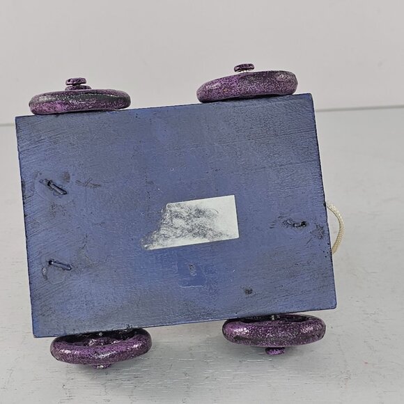 Ganz Metal Kitty Cat Pull Toy Folk Art Inspired Figure - Picture 6 of 8